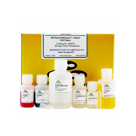 Zymo Research ZR Plasmid Miniprep-Classic Kit, 100 Preps ZD4015